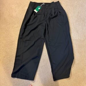 HALARA Women's Elegant Black Wide Leg Pants